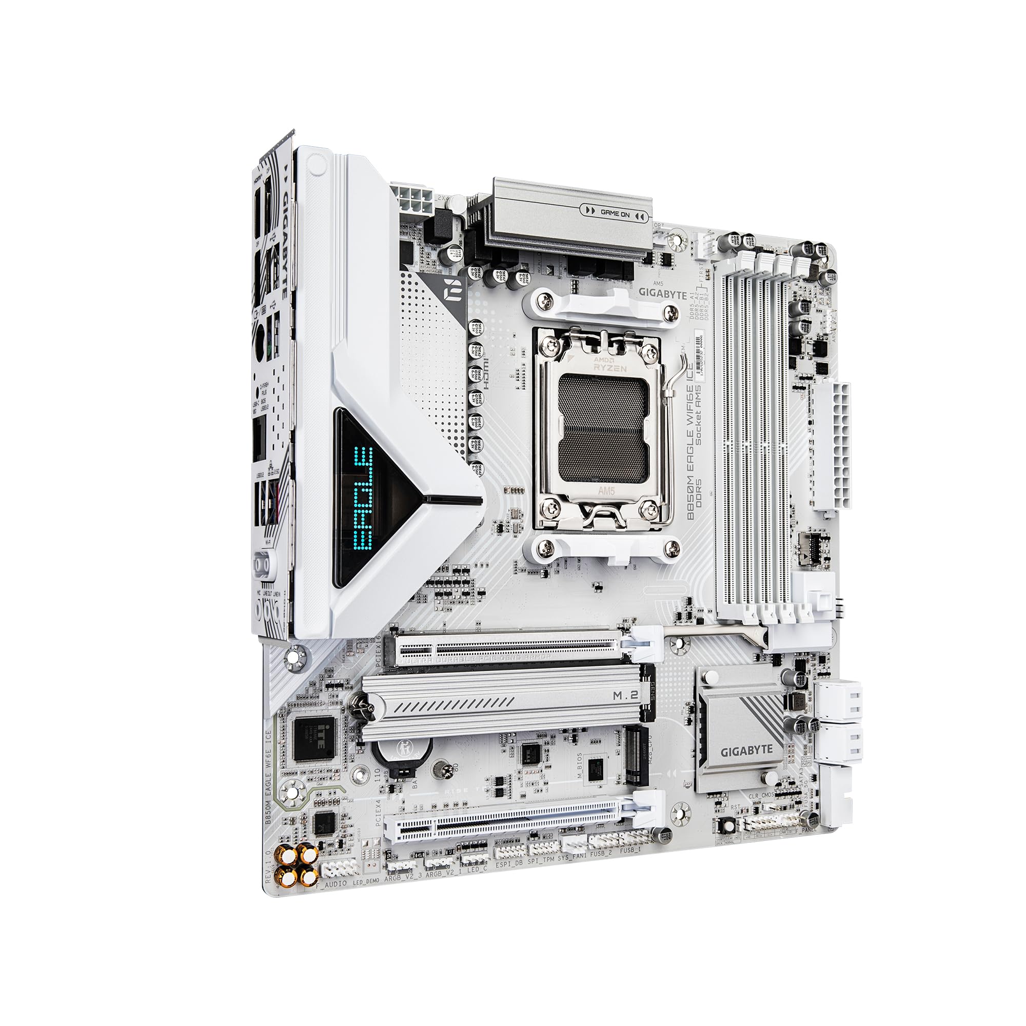 GIGABYTE Placa-mãe B850 Eagle WIFI7 ICE AMD AM5 LGA 1718, ATX