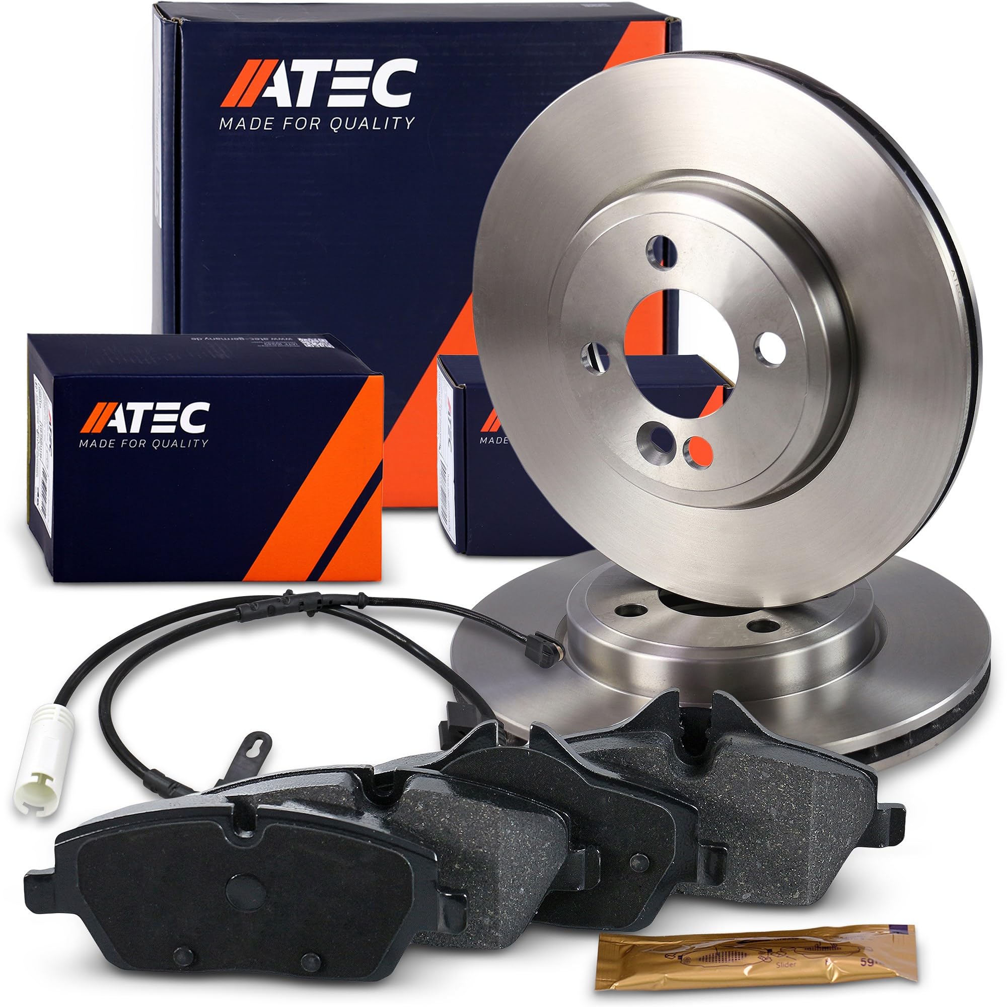 Set Pastiglie Freno Anteriori ATEC Germany Per MINI R50, R52, R53 - 4 Pezzi Con Certificazione ECE - 2