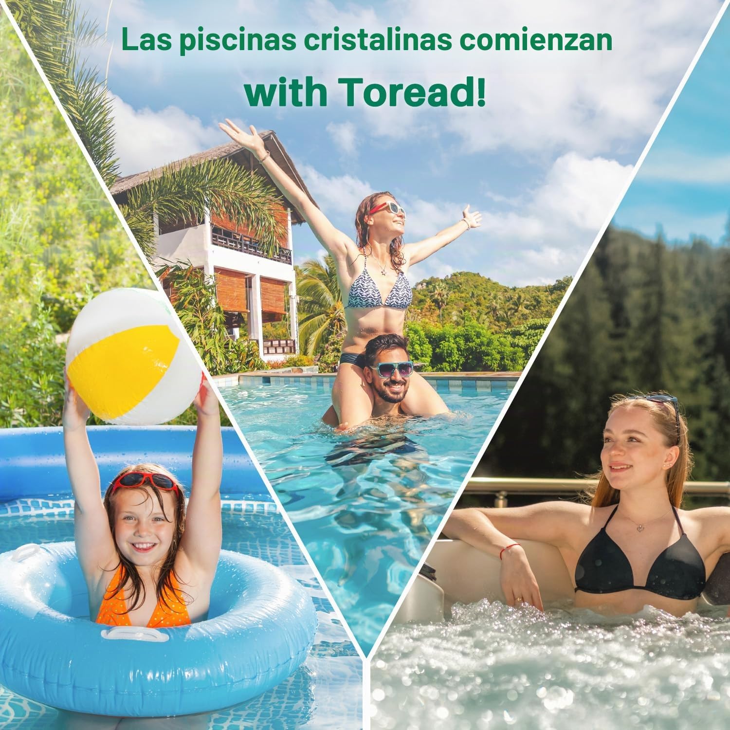 TOREAD Filtro de SPA para, Compatible con a Pleatco PRB25-IN Unicel C-4326 FC-2375, 25 pies Cuadrados, Pentair R173434, Waterway 817-5000, Dynamic RDC-25, 5 x 13 filtros de SPA