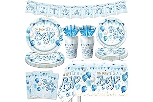 Blue Baby Shower Decorations for Boy