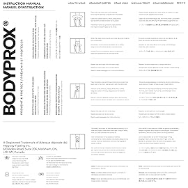 Bodyprox Knee Brace with Side Stabilizers & Patella Gel Pads for Knee Support