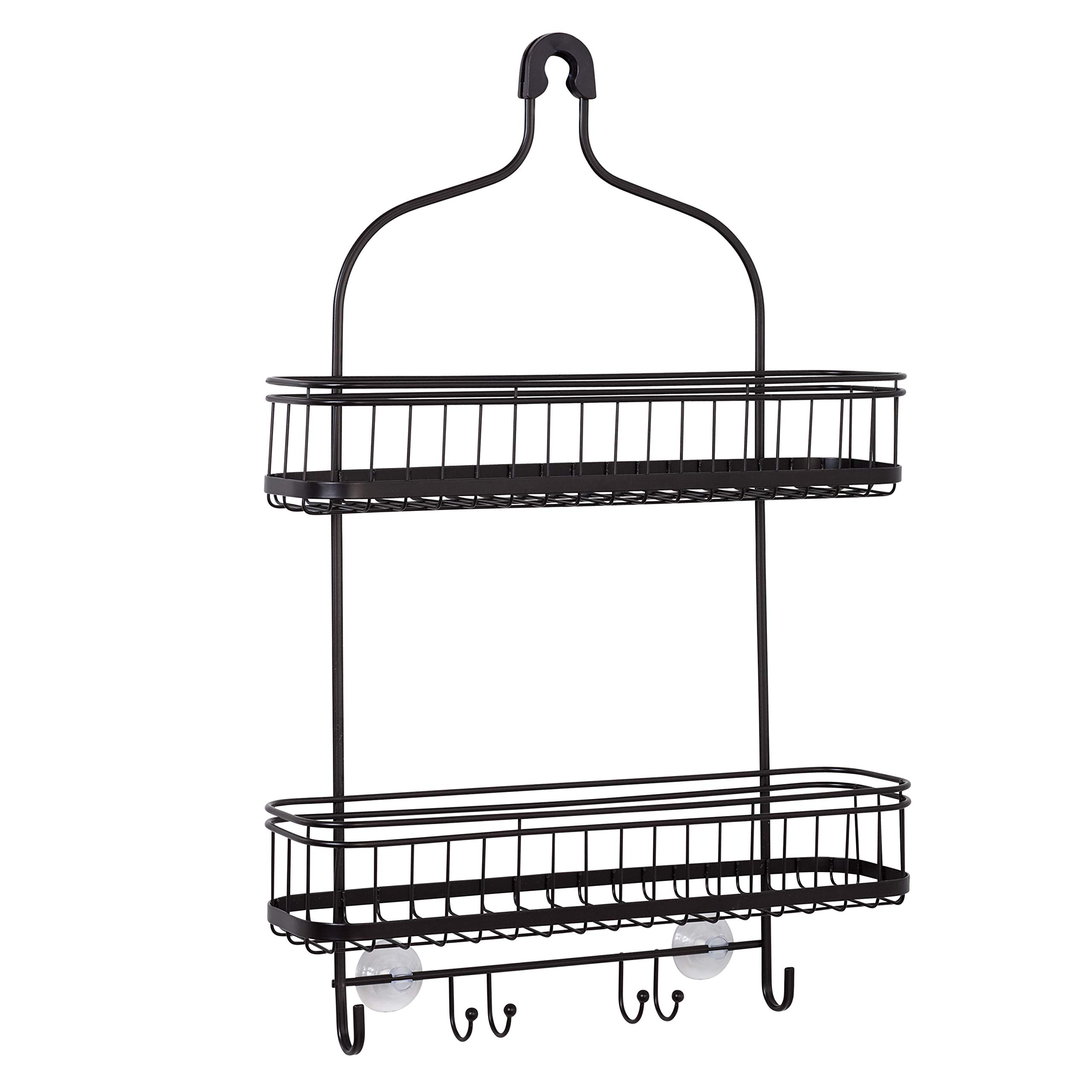 Zenna Home, Bronze Extra Wide Over-The-Shower Caddy