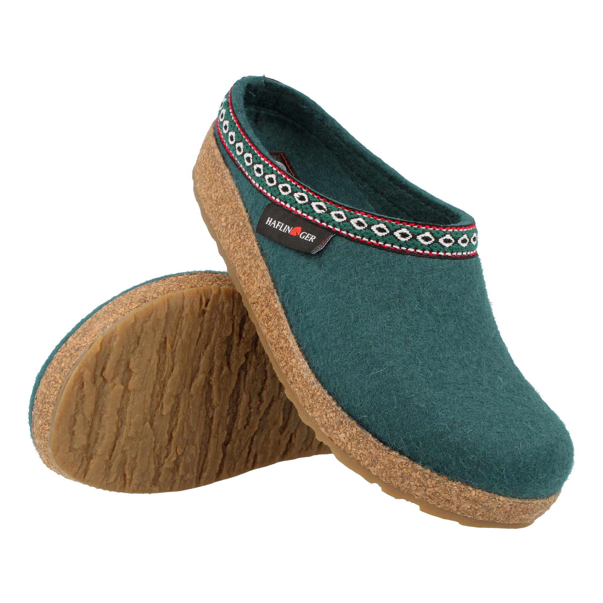 Haflinger damskie i mêskie kapcie domowe Grizzly Franzl 711001