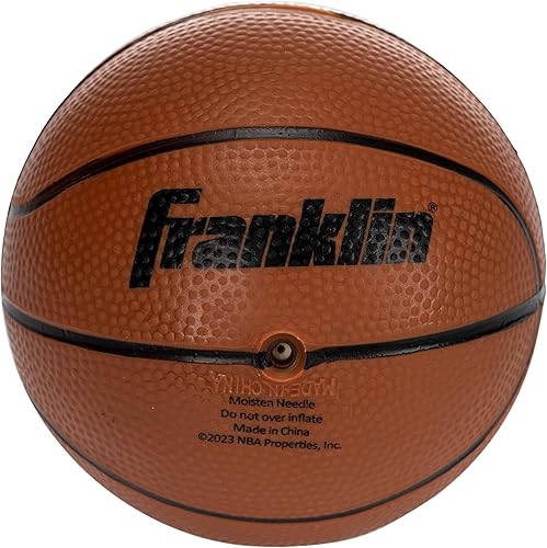 Miniatura 8 de Franklin Sports NCAA - Aro de baloncesto sobre la puerta, aro de baloncesto para interiores con baloncesto para niños, mini aro para dormitorio +