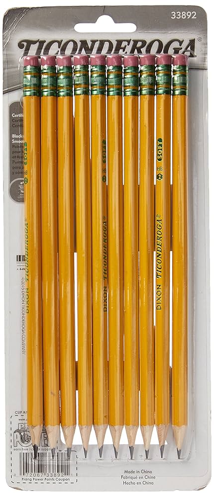DIXON LEAD PENCILS 12本セット Dixon - Primary Printer Graphite Pencils - Set of 12