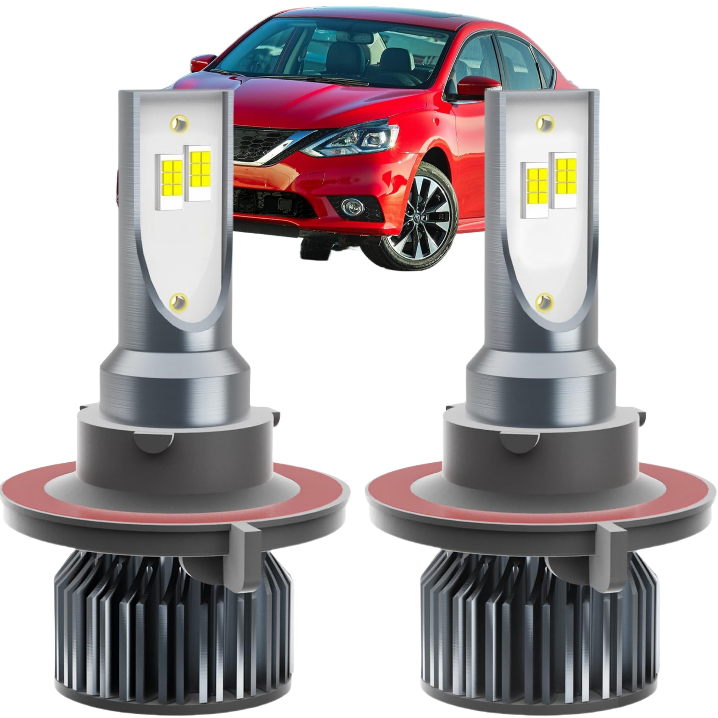 Sentra Dedicated Accessory,Fit for 1985 1986 1987 1988 1989 1990 1991 1992 1995 1996 1997 1998 1999 2000 2001 2002 2003 Sentra,9007 Dedicated H L,Plug and Play,No Errors,Pack of 2