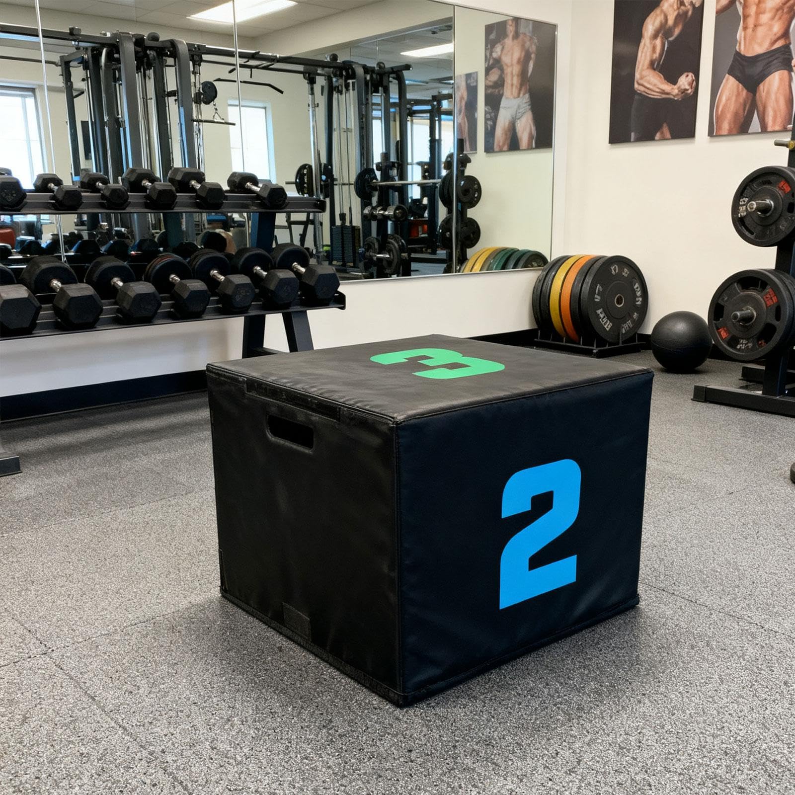 Jump Box Jumping Agility Portable Jump Training Antiscivolo Pliometrico Box per Squat Allenamento Condizionamento Allenamento della