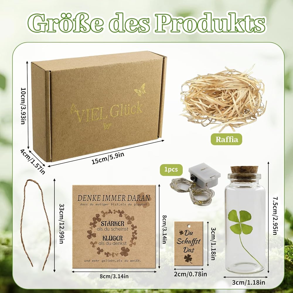 trèfle à quatre feuilles le cadeau porte bonheur