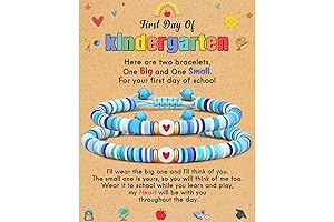 First Day of Kindergarten Bracelet - Milestone Jewelry for Kids