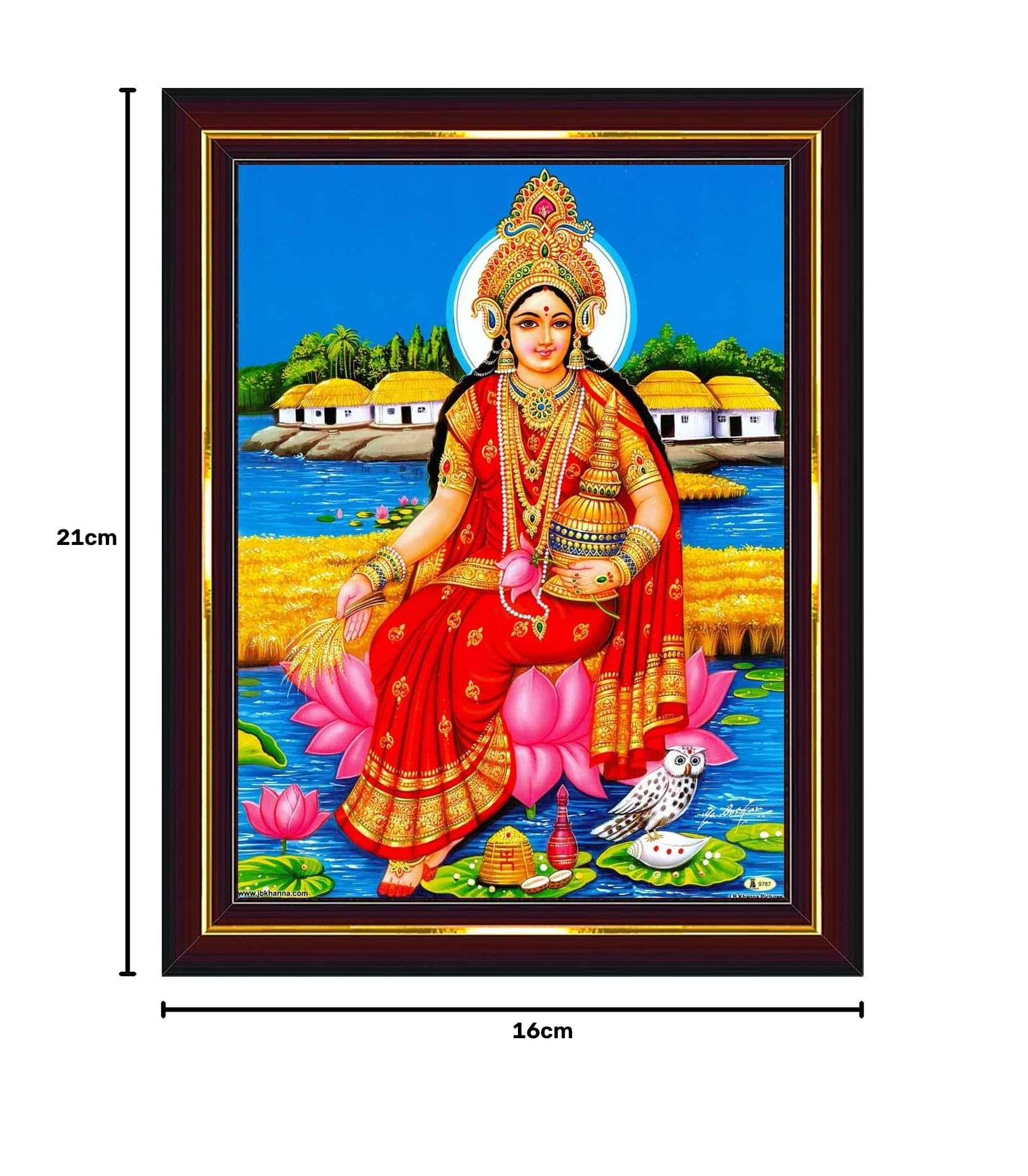 Lakshmi Devi Painting - Home Wall Decor -8 Lakshmi Devi Painting - Home Wall Decor -8