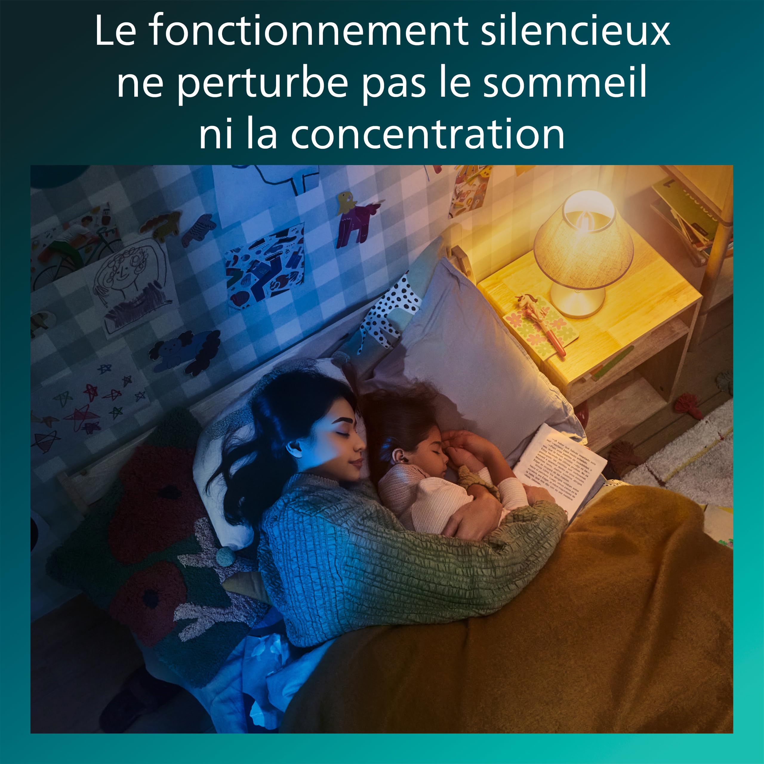 Philips, Plafonnier LED Ventilateur Amigo, Avec Télécommande, Ø 48cm, Blanc