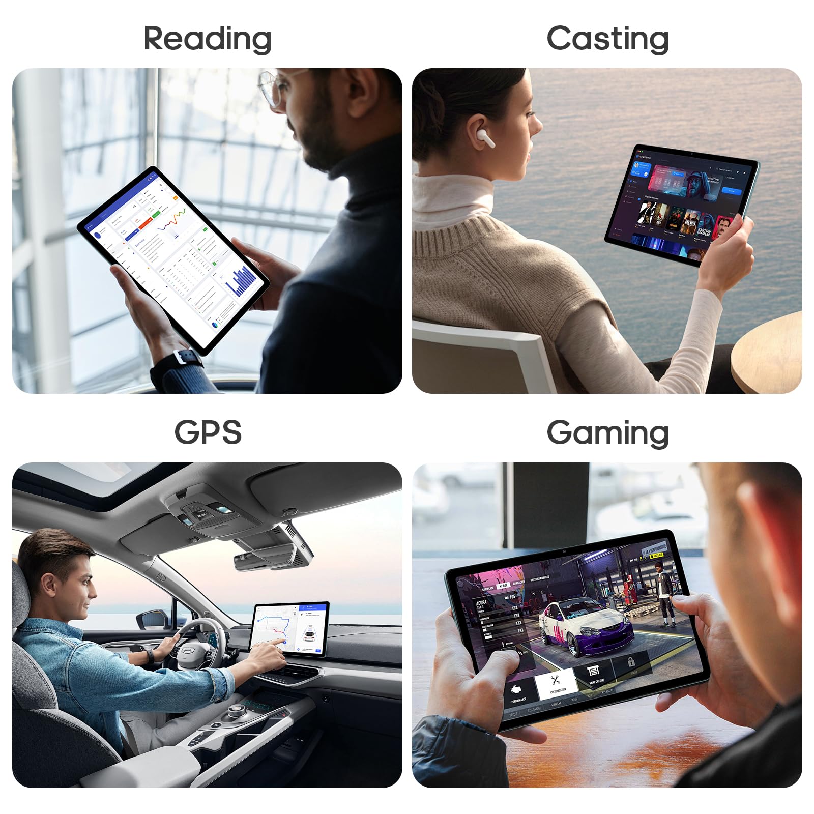 Amazon.com : Tablet, 6+8GB (Expanded) RAM 256GB ROM, 11 Inch