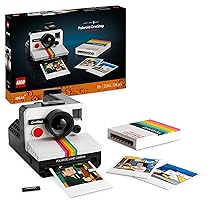 LEGO Ideas Fotocamera Polaroid OneStep SX-70 Kit Vintage di Costruzione per Adulti, Oggetto da Collezione con Dettagli Autentici, Attività Creativa, Regali di Fotografia per Uomini e Donne 21345