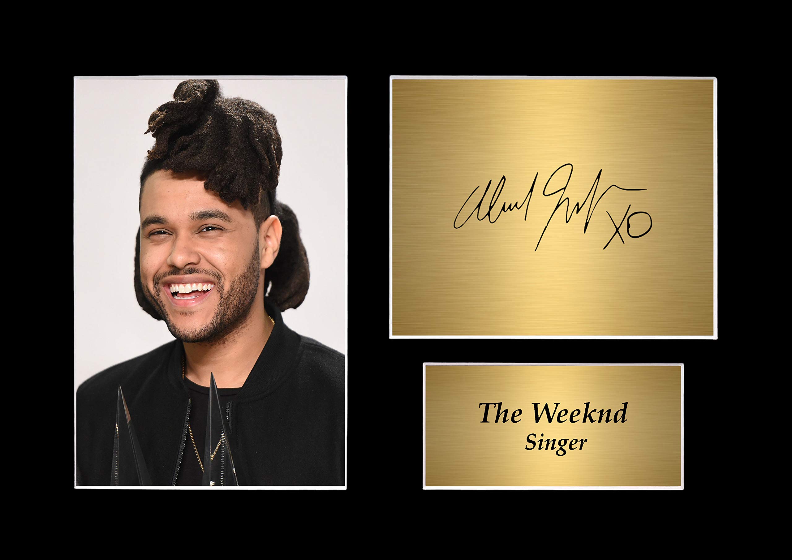 The Weeknd Signed Autograph Print A4 : Amazon.com.be: Home & Kitchen