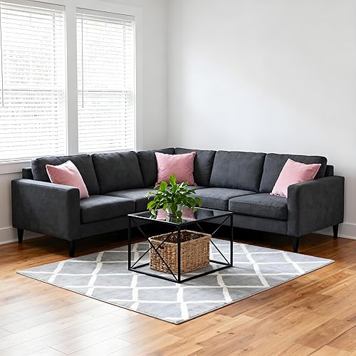 Miniatura 7 de LazyMe Sofá modular universal entrelazado, conectores de sofá seccionales, soporte de conector de sofá con herrajes, 4 juegos, 8 piezas