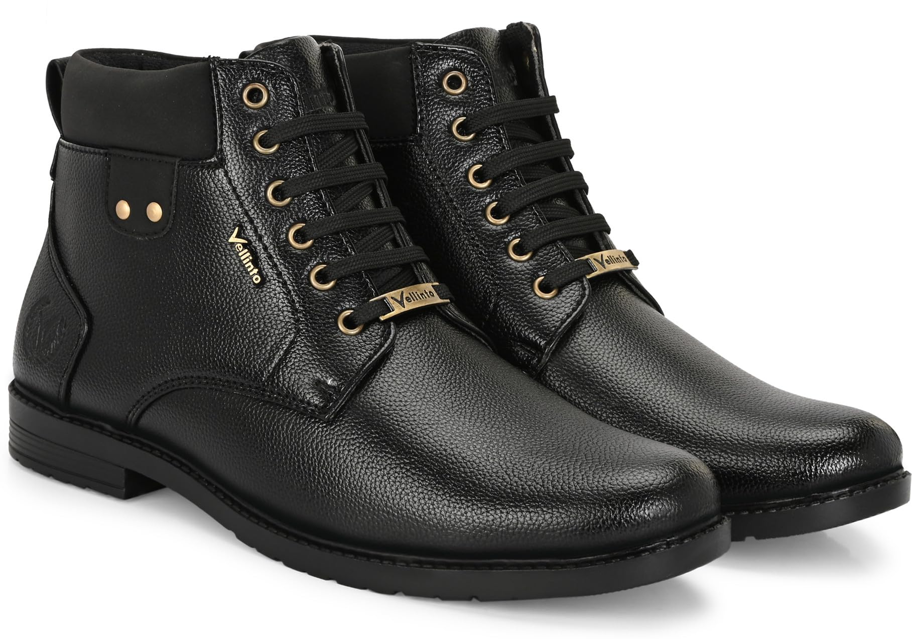 vellinto DELIGHT Casual Boots ll Synthetic Leather Boots For Casual Wear-picture-35