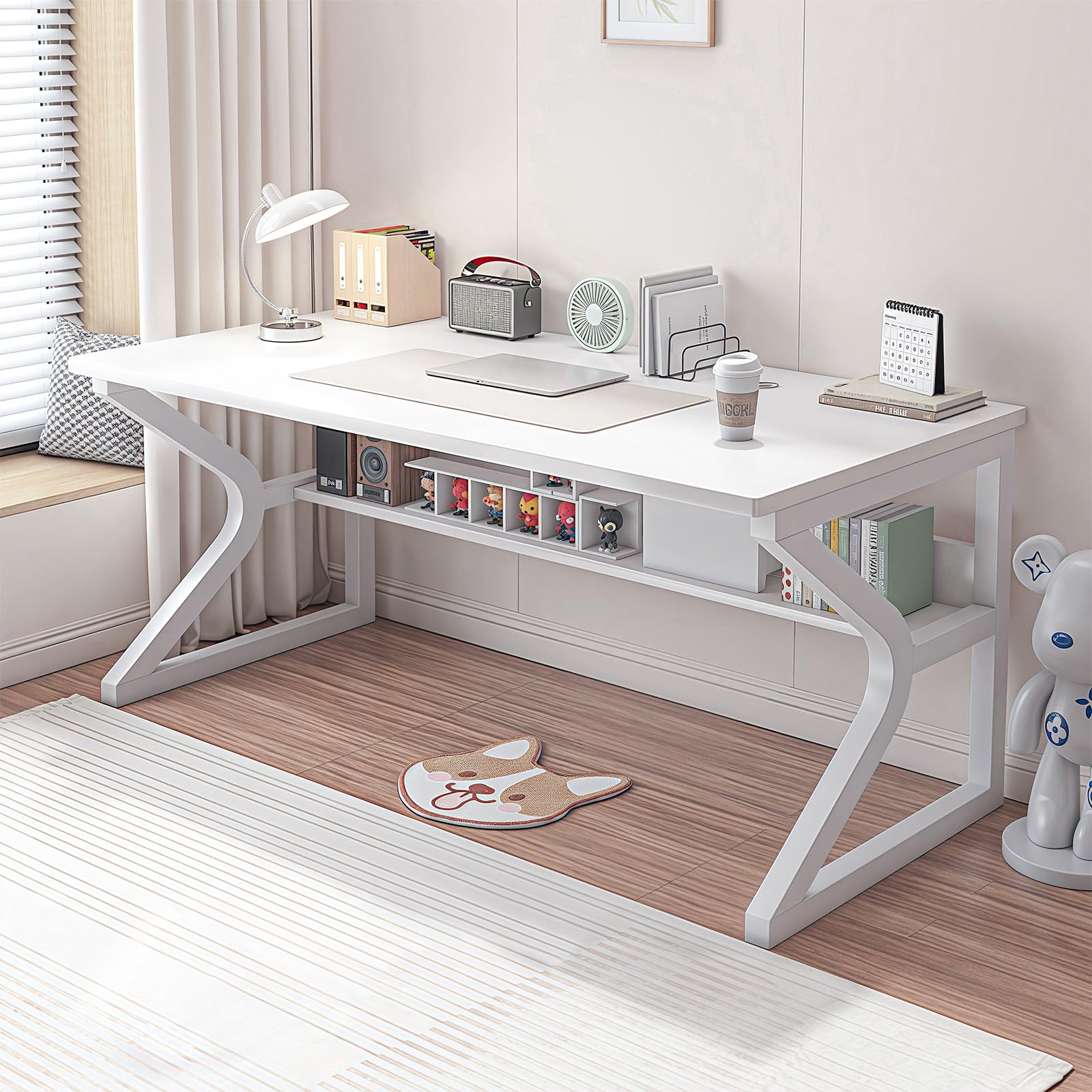 ✨幅100×奥行60cm×耐荷重70kg✨ゲーミングデスク☺️パソコンデスク Amazon.co.jp: ゲーミングデスク パソコンデスク 幅100cm ✕奥行