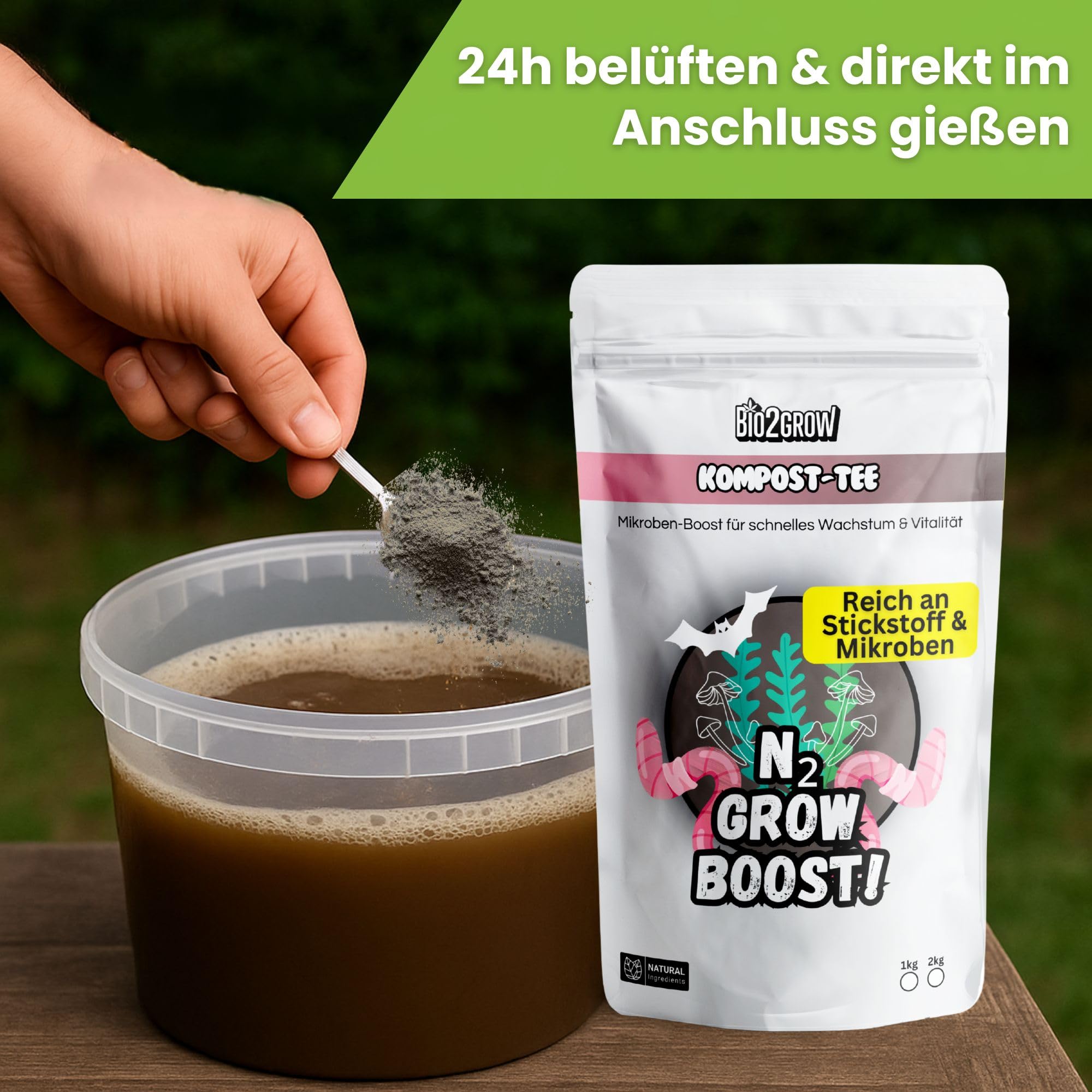 Thé de compost - 1 kg (1000 g)