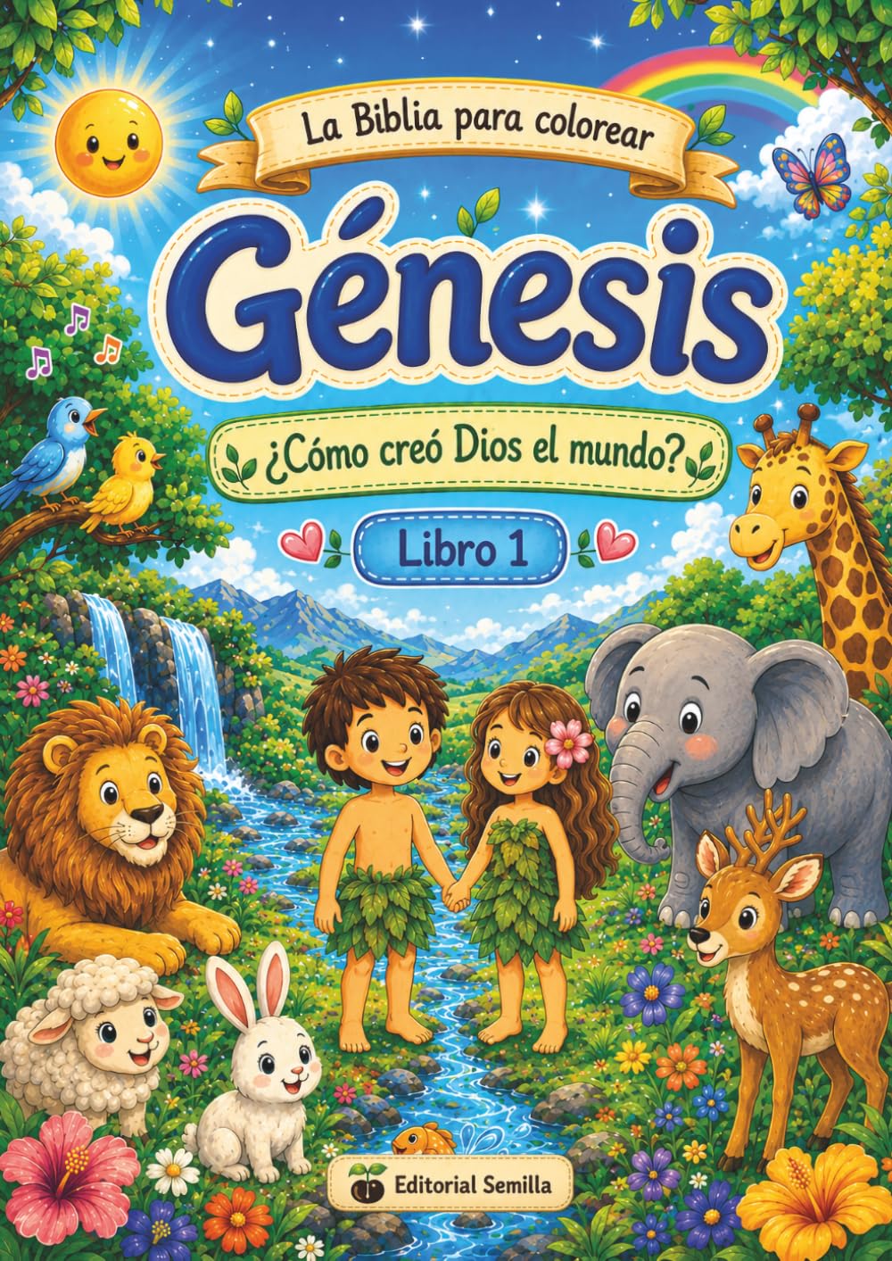 LA BIBLIA PARA COLOREAR - GENESIS: Cómo creó Dios el mundo
