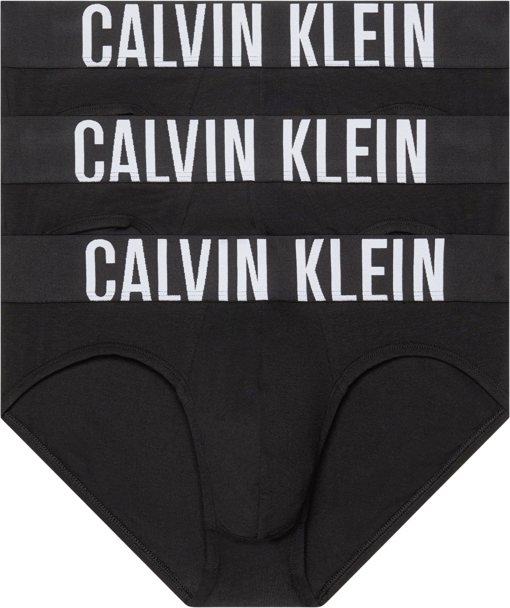 Calvin Klein Herren Black (Black, Black, Black) Hüftslip 3 Stück