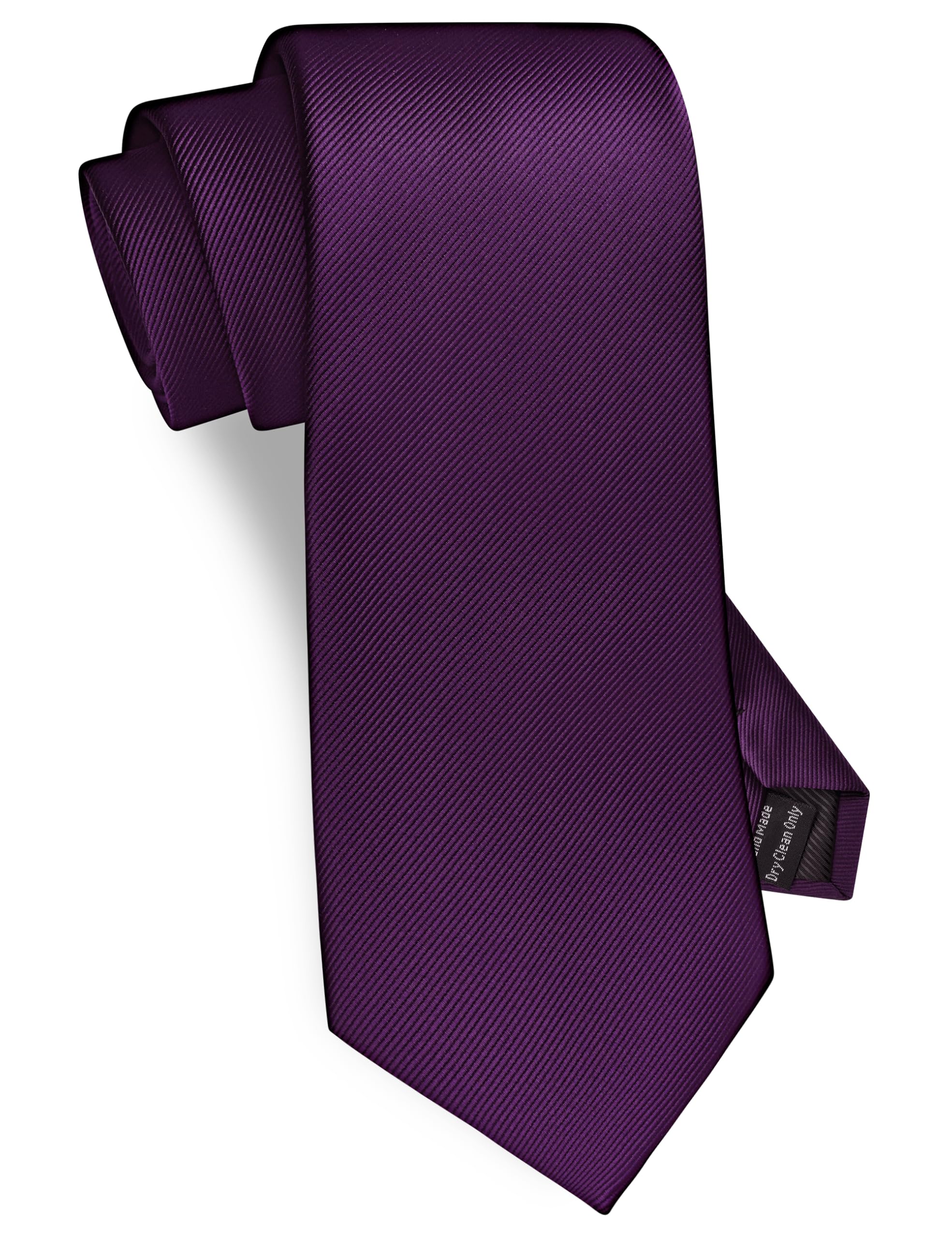 GUSLESON Classic New 3.15"（8cm） Men's Solid Color Necktie Wedding Business Tie + Gift Box