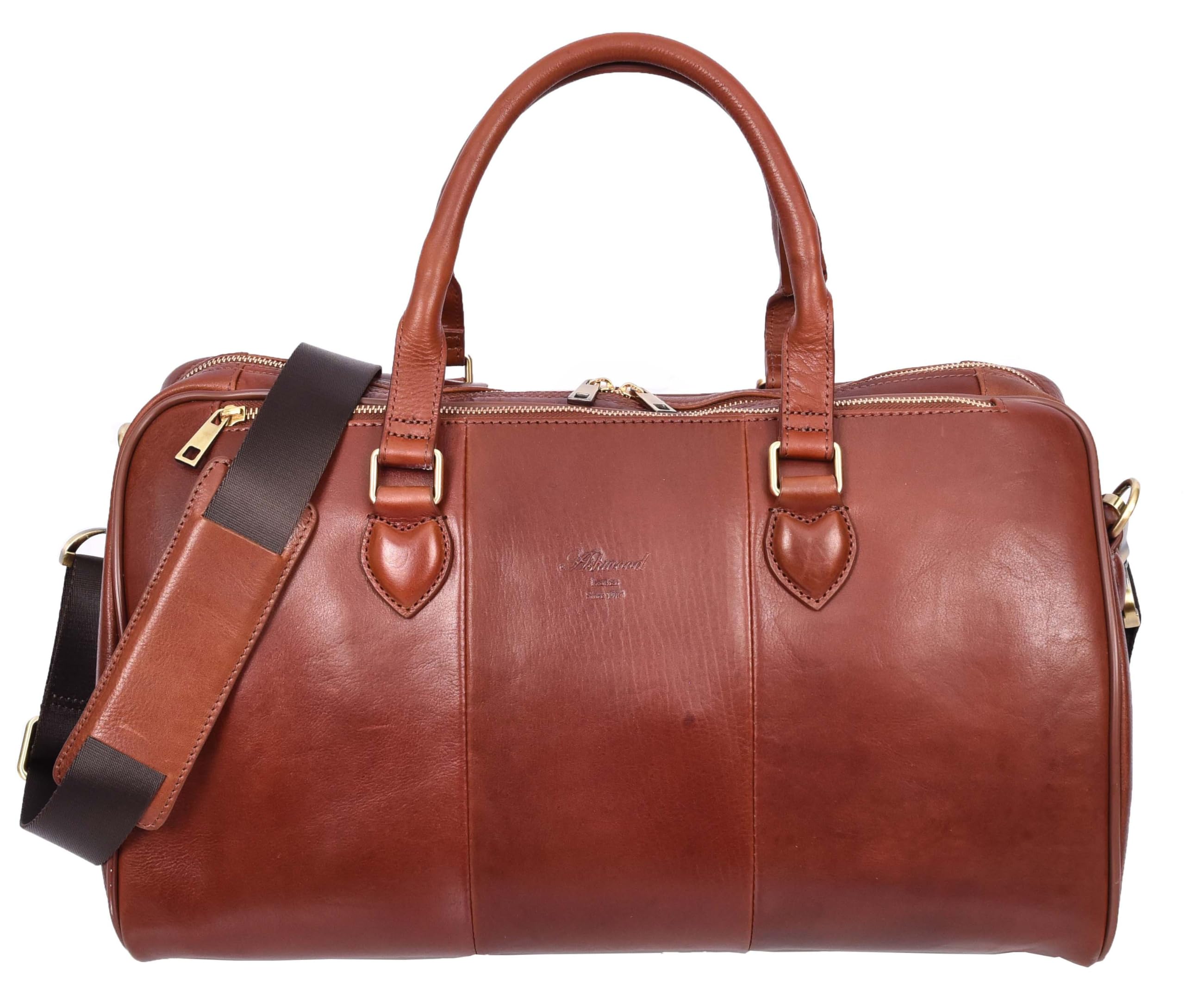 Sac de voyage cabine M Cornwall en cuir véritable pour éviter l'attente - 8