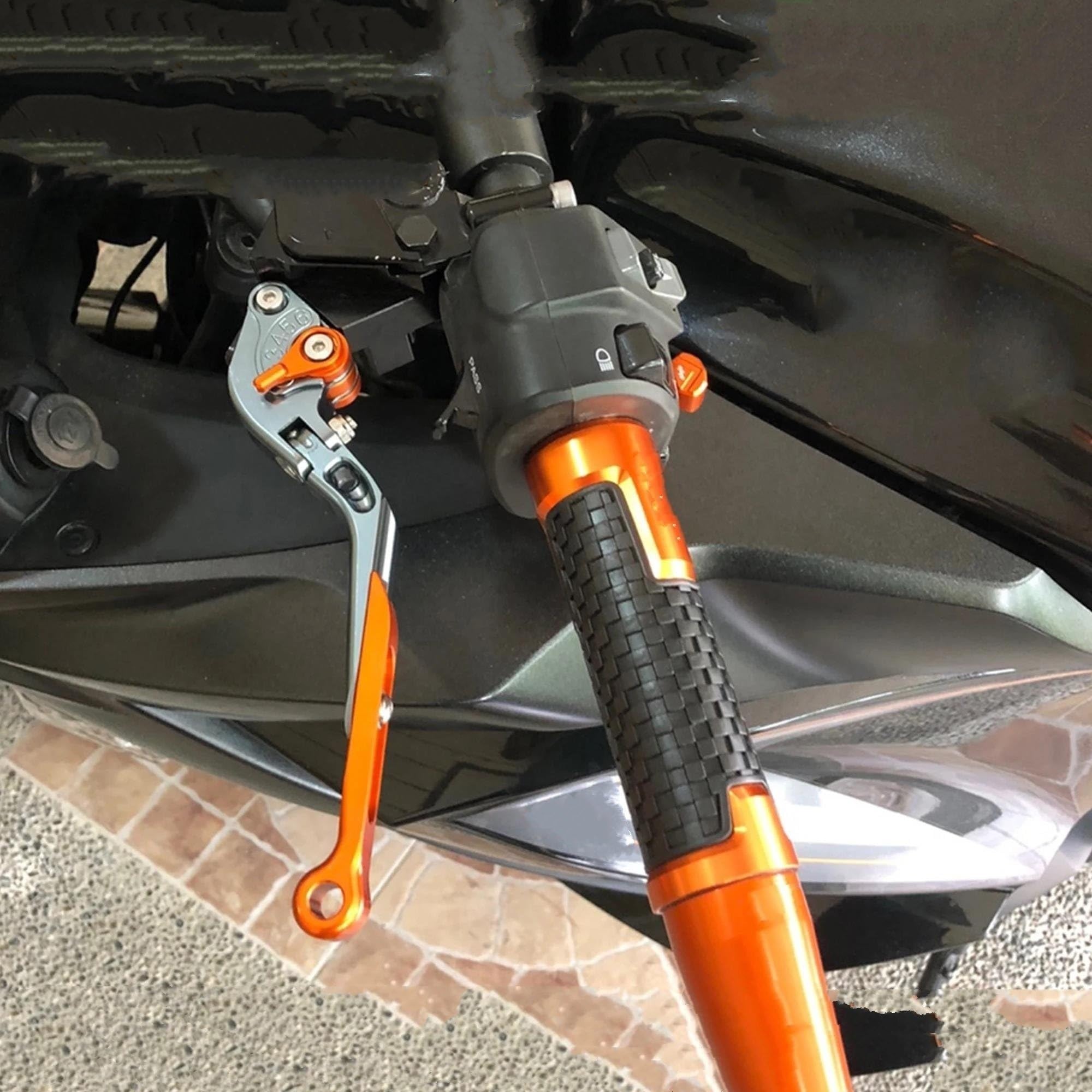 Palanca De Freno De Palanca De Embrague De Motocicleta para K&awasaki Z900 Z 900 2017 2018 2019 2020-2024 Palancas De Mango Plegable Ajustable ZSVSMDPVG(4)