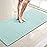 LuxStep Shower Mat Bathtub Mat,40x16 inch, Non-Slip Bath Mat with Drain, Quick Drying PVC Loofah Bathmat for Tub,Shower,Bathroom,Green
