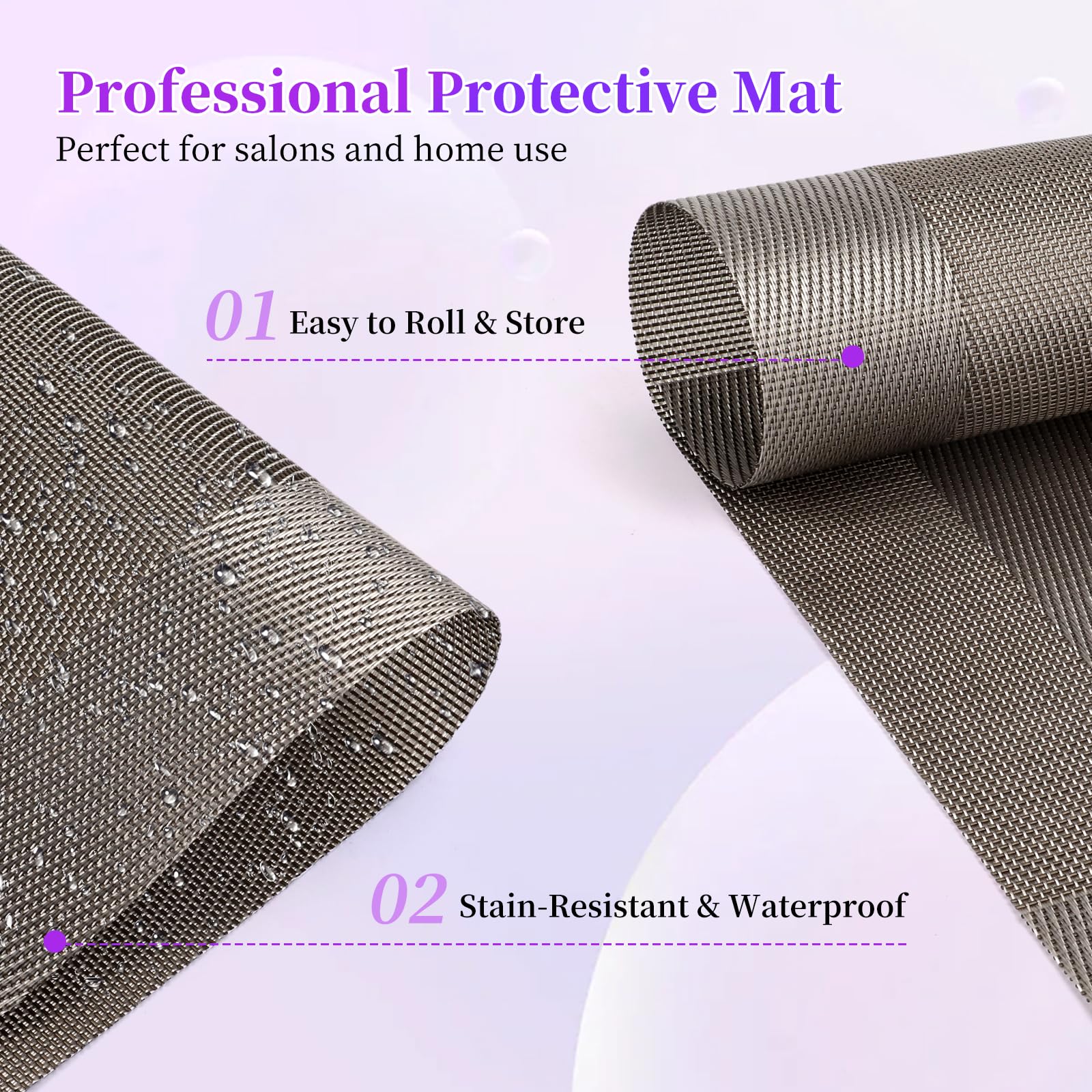 Reposabrazos para manicura con soporte giratorio para teléfono para técnicos de uñas, reposamanos ajustable en forma de U para uñas, cuero PU, Apoyos para las manos (Negro)