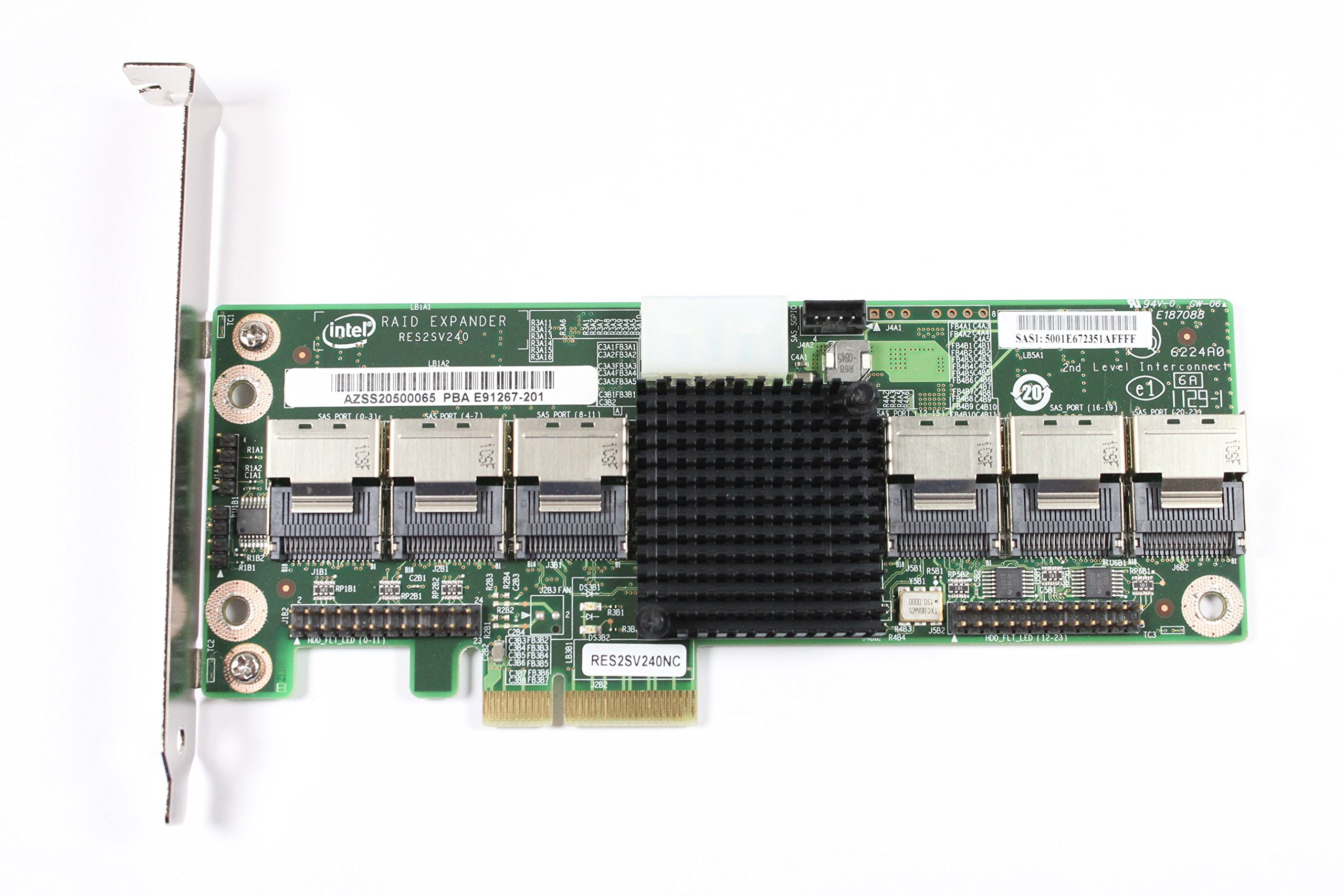 Intel RAID de expansión RES2SV240NC tarjeta controladora interna de almacenamiento SFF-8087 2
