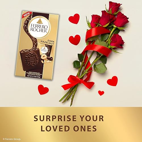 Miniatura 6 de Ferrero Rocher Premium Milk Hazelnut chocolate squares, Individually Wrapped Chocolates, Great for Sharing or Gifting, 60 pieces, 22.2 oz