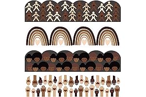 Bulletin Board Borders and Stickers – Black History Month Classroom Decorations