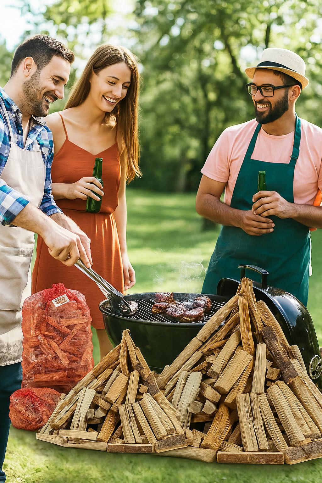 Astillas Encendido Pino Ecológica, Madera Seca Natural para Barbacoa, Chimenea, Caldera y Estufa, Saco de 6,5 Kgs. Astillas de Pino Natural para Barbacoas y Chimeneas.