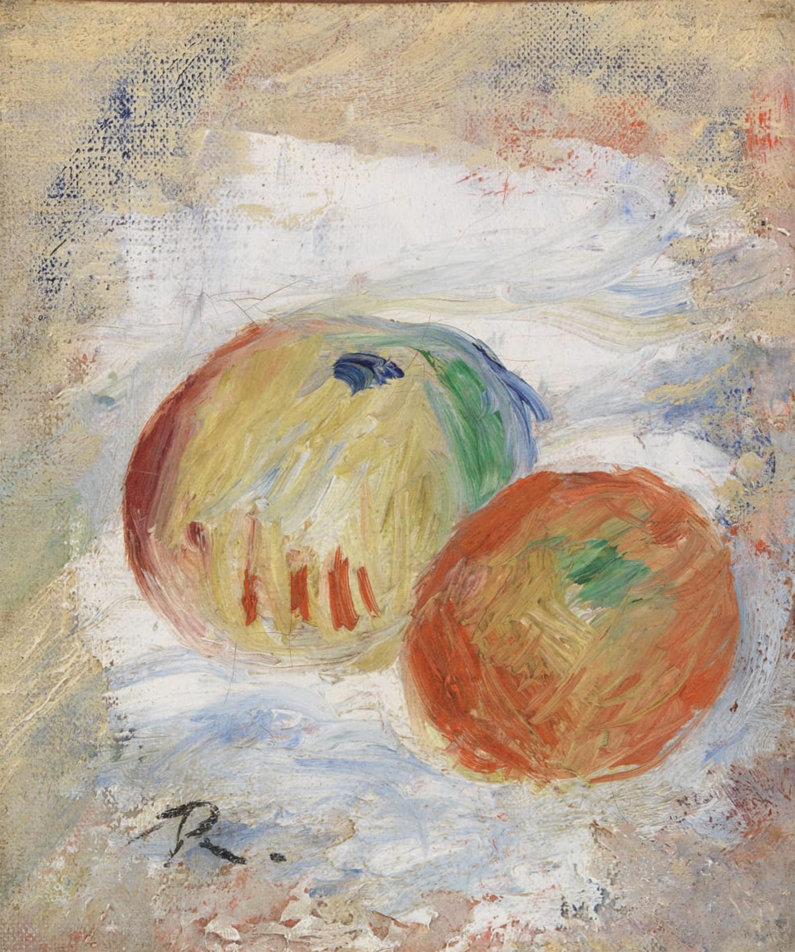 POSTERIIk Famous Modern Artwork Art Mural Apples by Pierre Auguste Renoir Oil Paintings Pictures for Home Decor 60x90cm