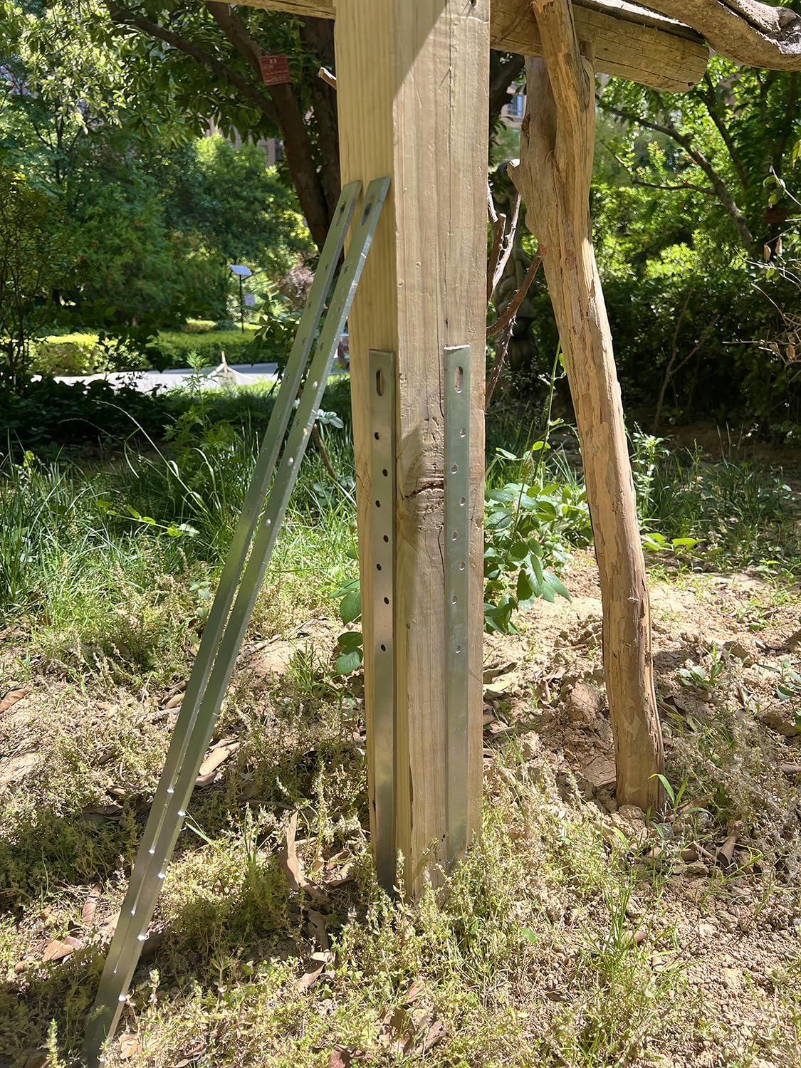 Fence Post Repair Stakes (to Fix Broken Post) (Pack of 4)