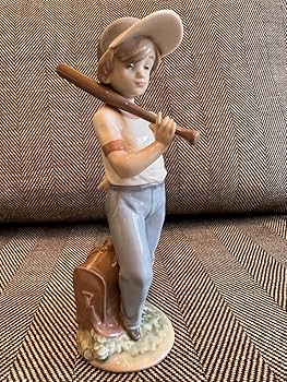 Amazon.co.jp: リヤドロ 野球少年 #7610 陶器 絶版 フィギュリン 置物