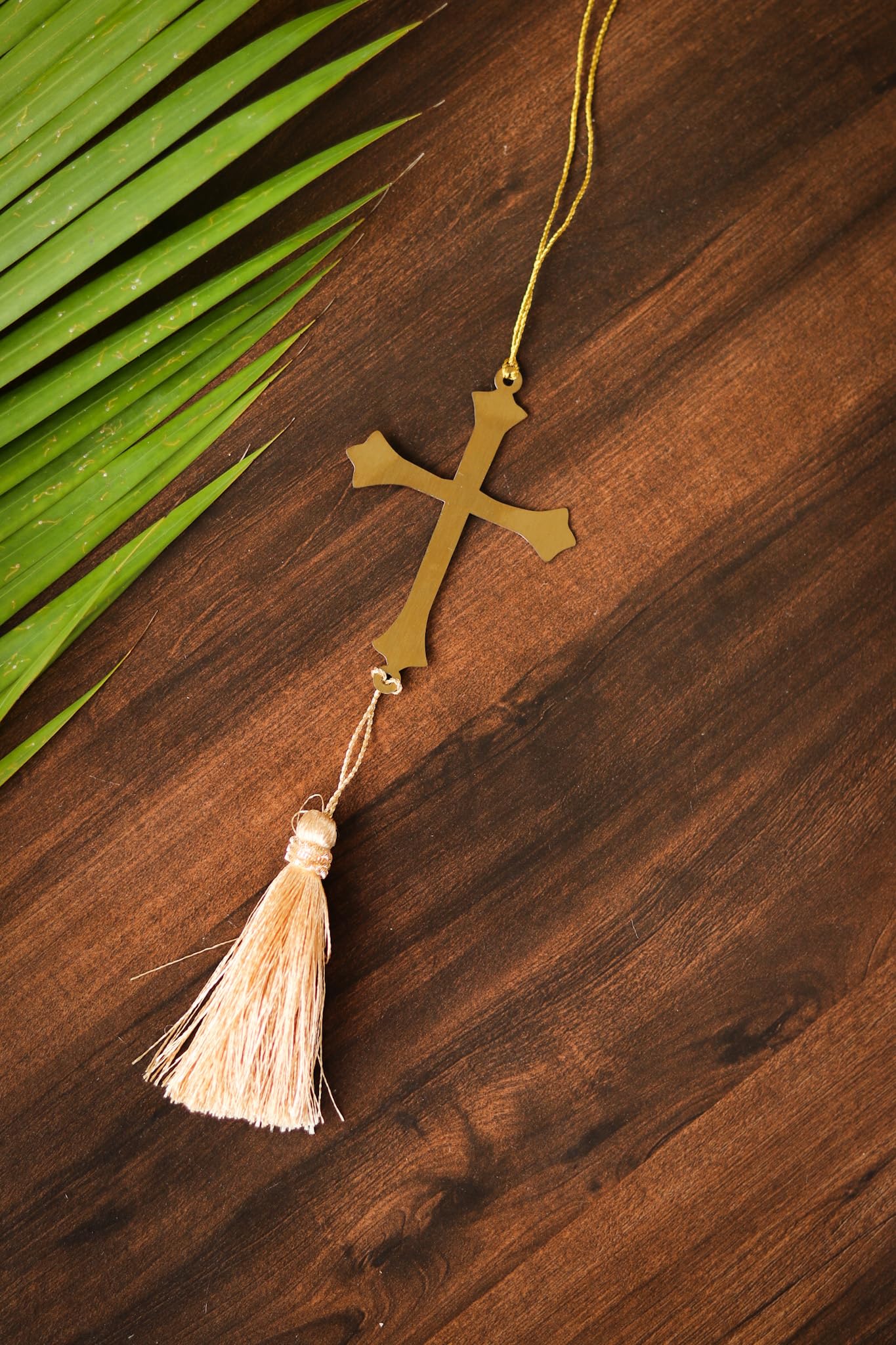 Genesis Arts Christian Cross Car Hanging Dream Catcher Accessories Best for Your Car Interior Hanging, Gift, (Cross)