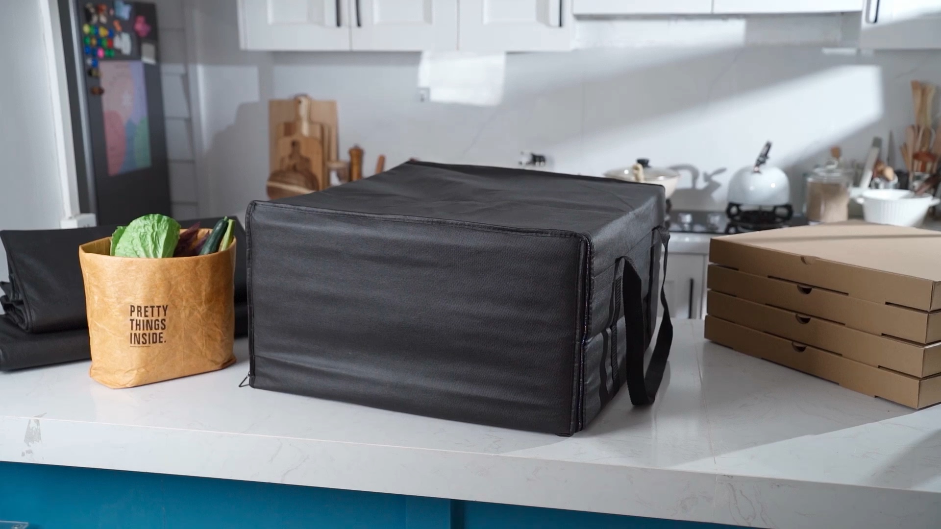 Amazon.com: Maxcheck 2 Pcs Insulated Pizza Delivery Bag 20 x 20 x
