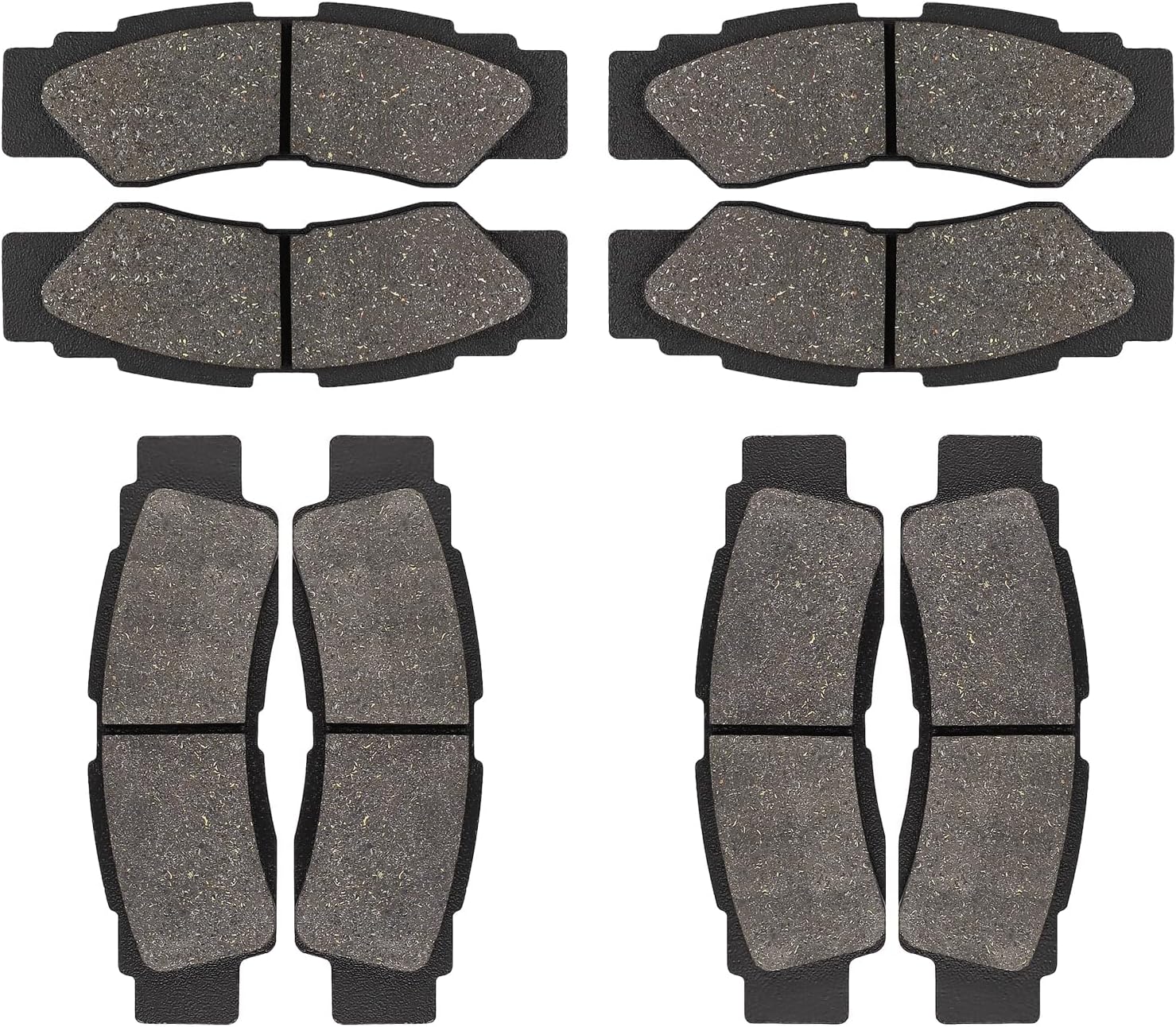 ZICOO Brake Pads Front & Rear for Yamaha YXZ1000R YXZ 1000R SE SS 2016-2025 Wolverine RMAX 2 LE & SE RMAX4 2021-2025