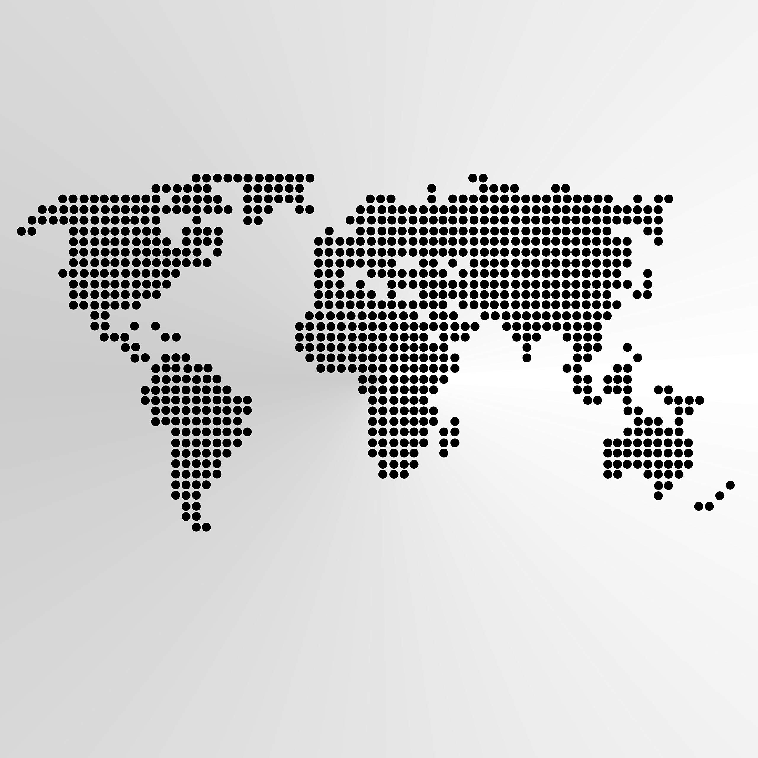 Artistic Sponge World Map Dots Reusable Stencil A3 A4 A5 & Bigger Sizes Travel Globe / P20 (Mylar Reusable Stencil, A3 Size - 297 X 420 Mm, 11.7 X 16.5 In)