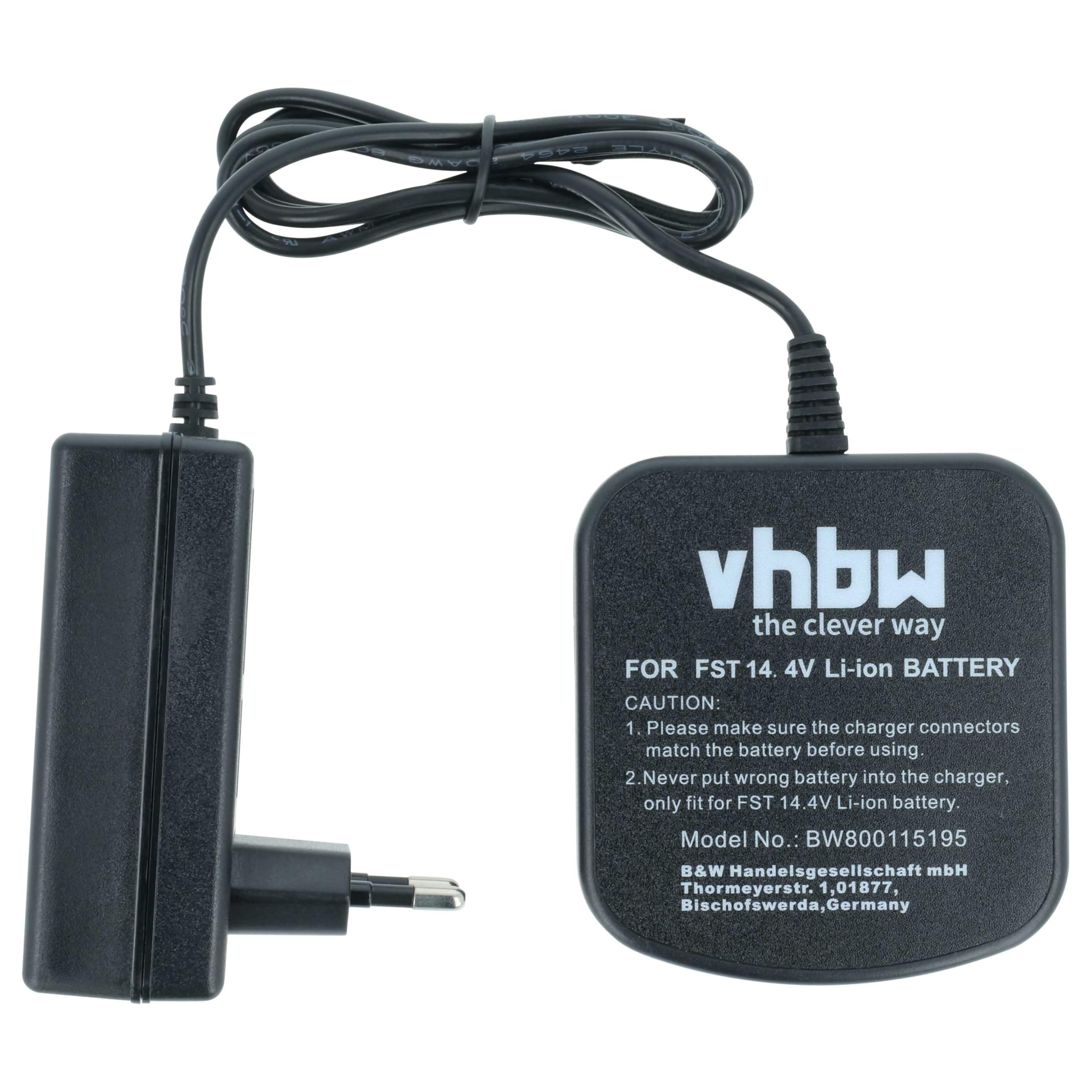 vhbw Chargeur Compatible avec Festo/Festool BPS 15 Batteries Li-ION d'outils (14,4V)