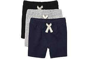 Boys' French Terry Casual Shorts: Timeless Style for Summer Adventures