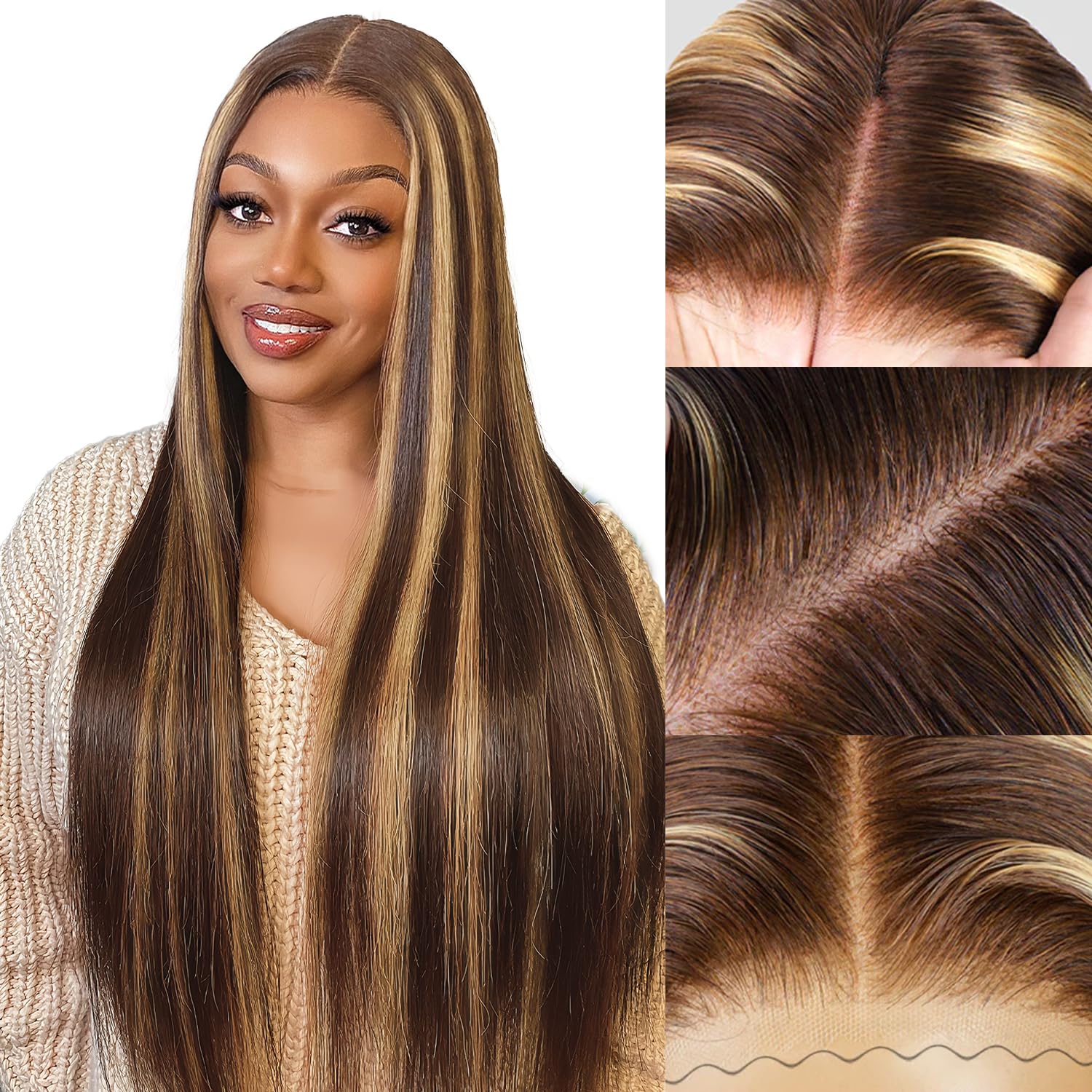 Photo 1 of EARLR Glueless Human Hair Wig