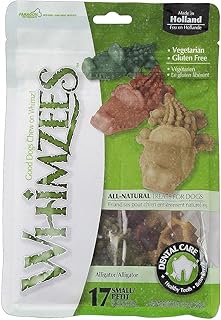 WHIMZEES 22541/3041 Krokodil S | 150 Stück vegetarische Hundesnacks product image