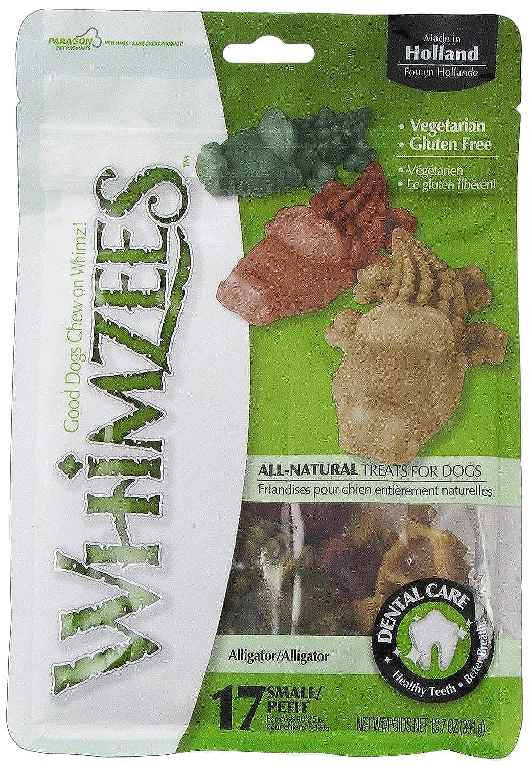 WHIMZEESNatural Dental Dog Treats Alligator Small, 1 x 150