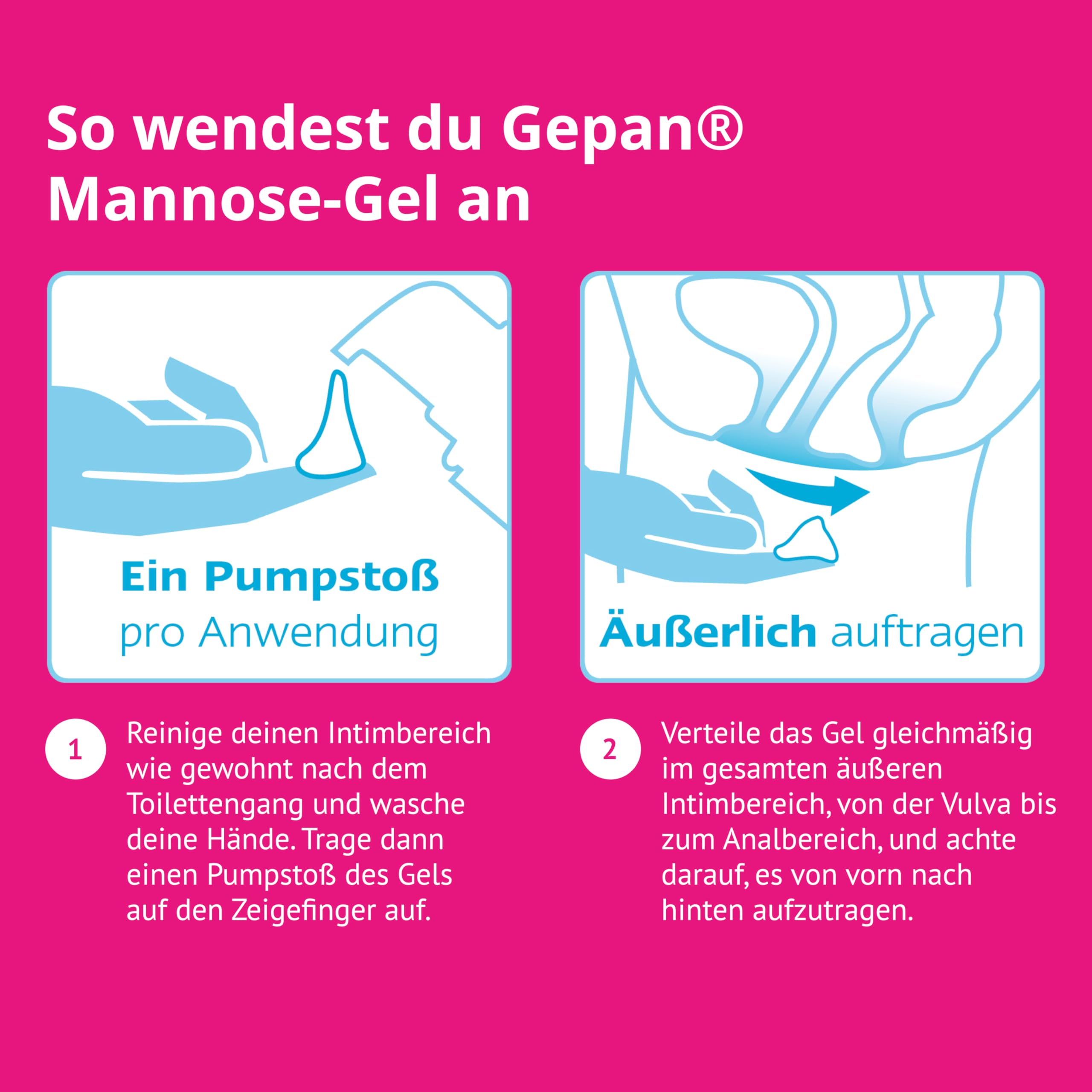 Gepan Żel mannozowy, 30 ml: pielęgnacja intymna z czynnikiem ochronnym – mannoza i kwas hialuronowy – wspomaga barierę skóry w okolicach intymnych, bez parabenów, ochrona przed infekcjami, np