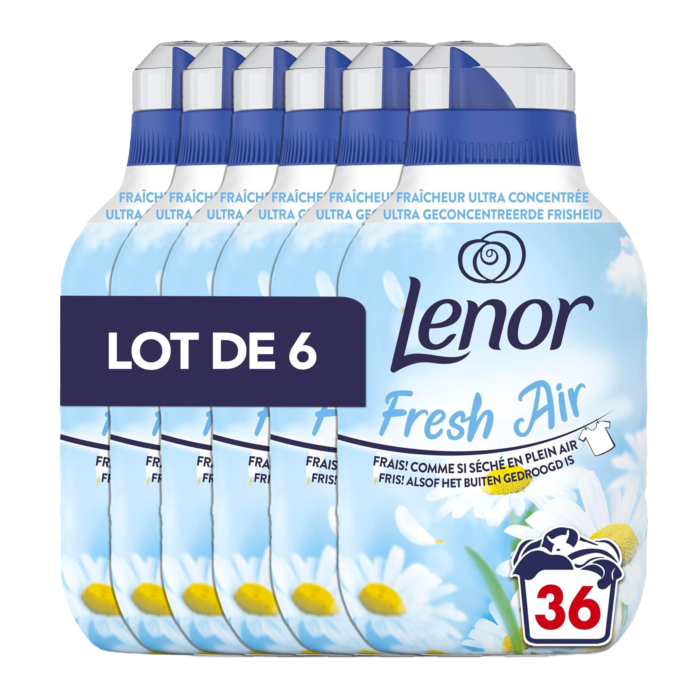 Lenor Płyn do płukania tkanin do 36 prań, dla skóry wrażliwej, hipoalergiczny