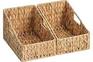 StorageWorks Wicker Baskets for Storage
