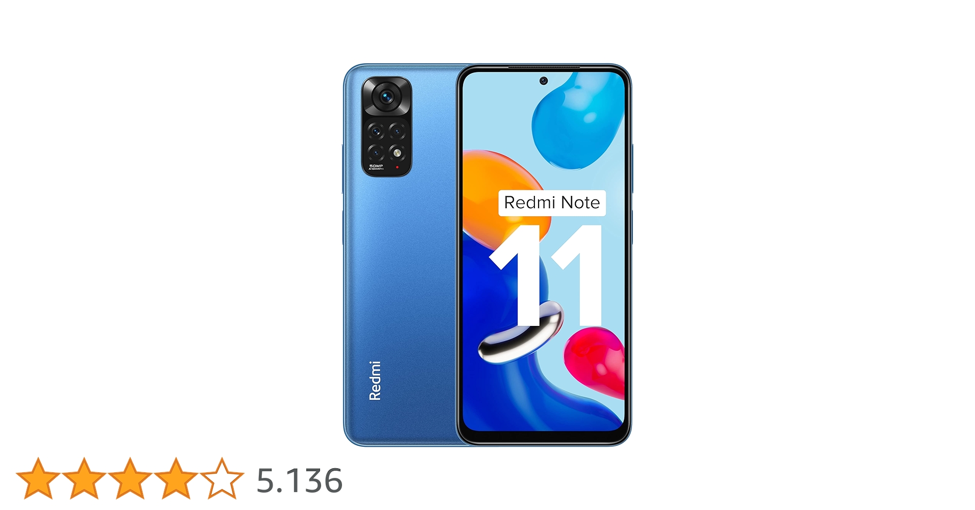 Xiaomi Redmi Note 11 azul 64gb 6gb Ram | Amazon.com.br