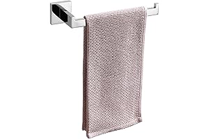 TASTOS Premium Hand Towel Bar, Polished Chrome